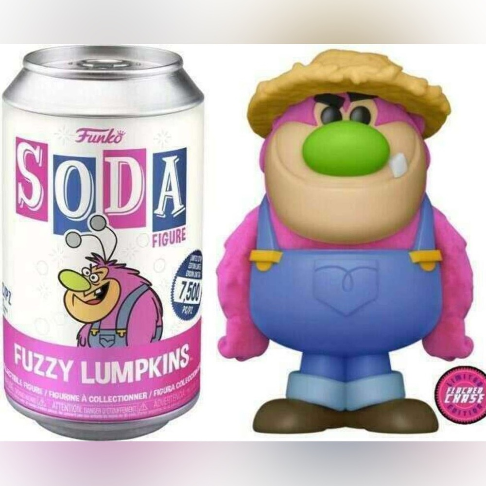 Funko Soda Fuzzy Lumpkins Chase Flocked LE 1250 Powerpuff Girls